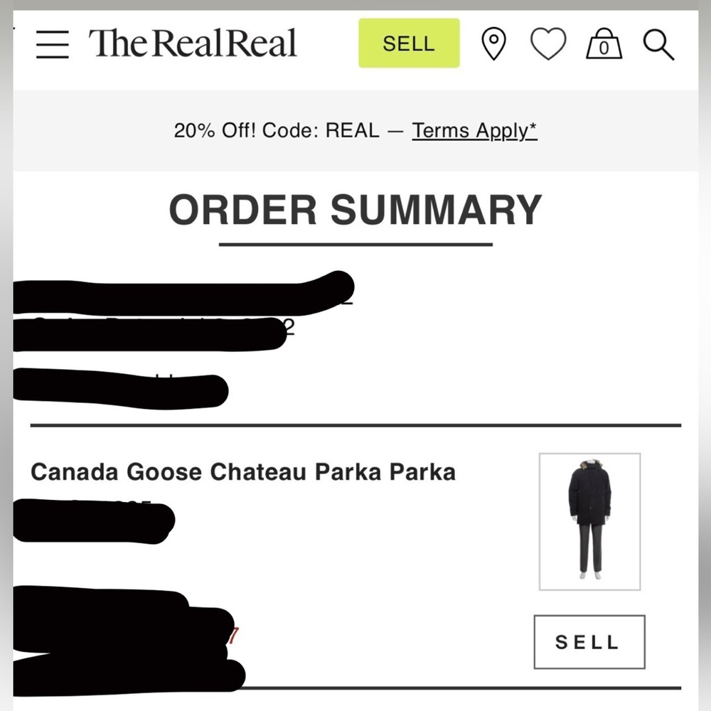 Men’s Canada Goose Black Parka